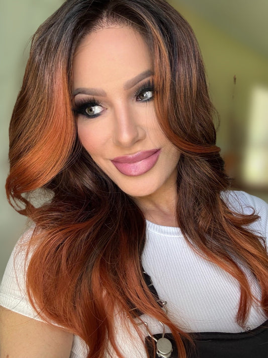 Reverse Cowgirl Copper ! Complex Color Petite cap in stock